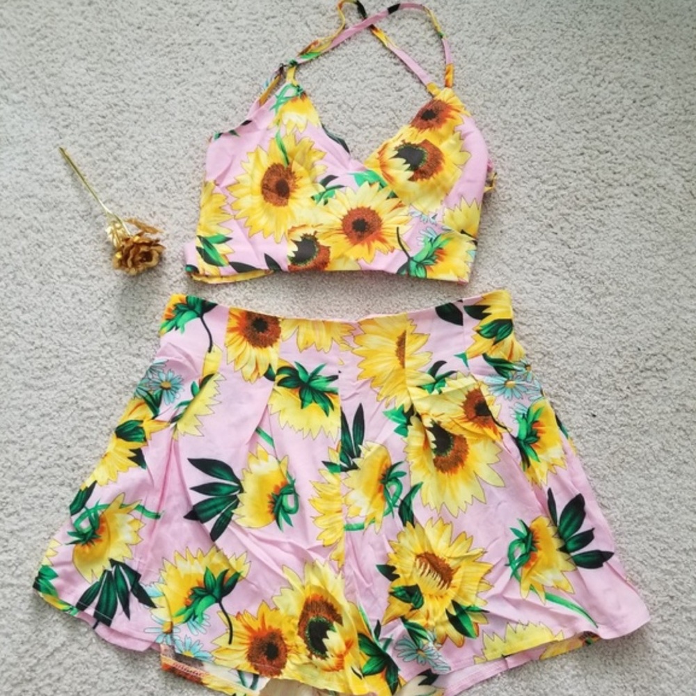 Matching sunflower set